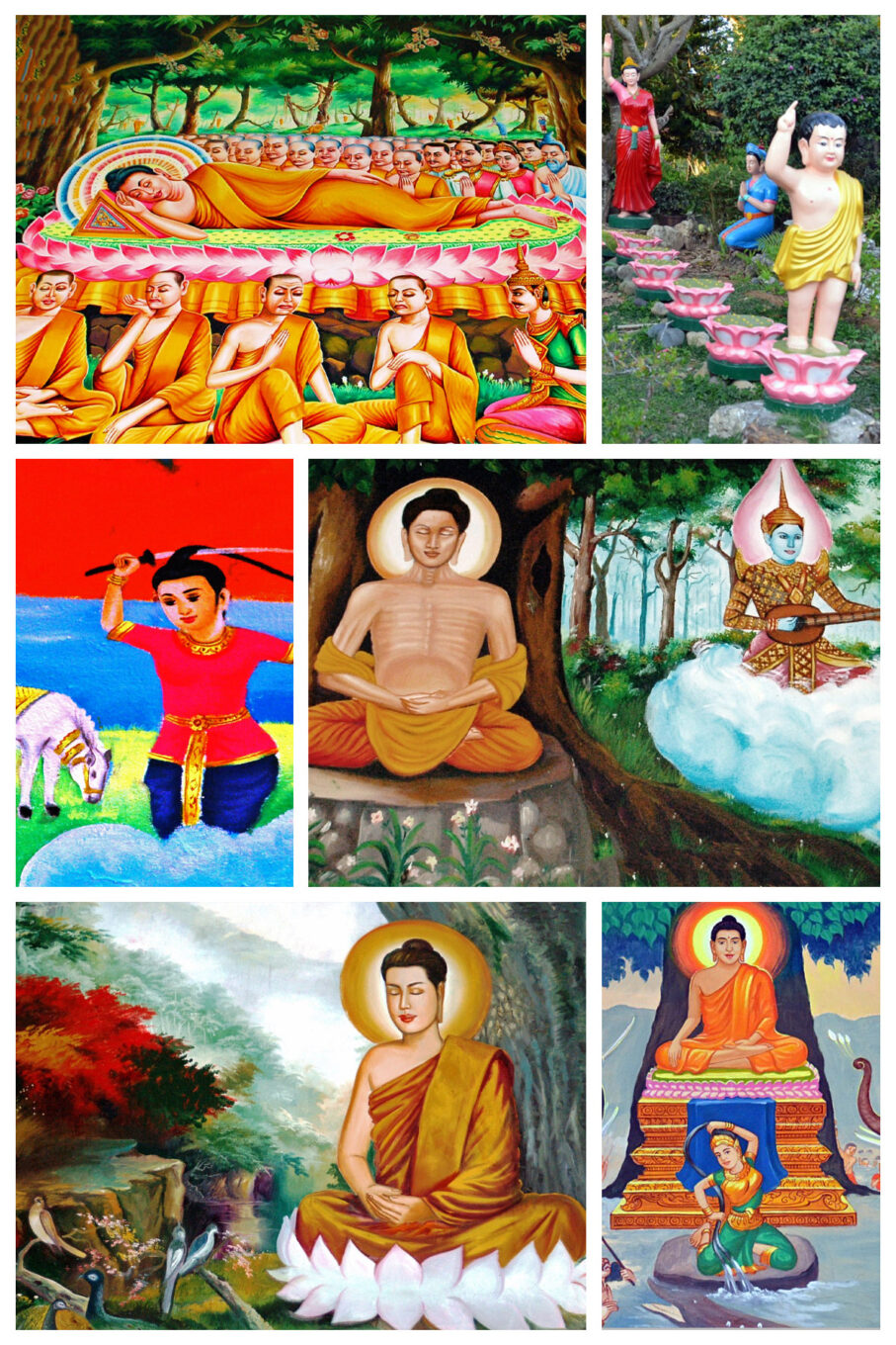 4ème de couverture - La vie de Bouddha